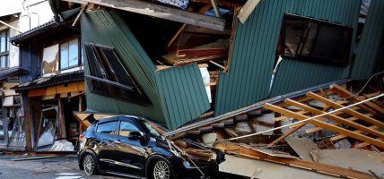 जापानमा शक्तिशाली भूकम्प जाँदा ३० जनाको मृत्यु