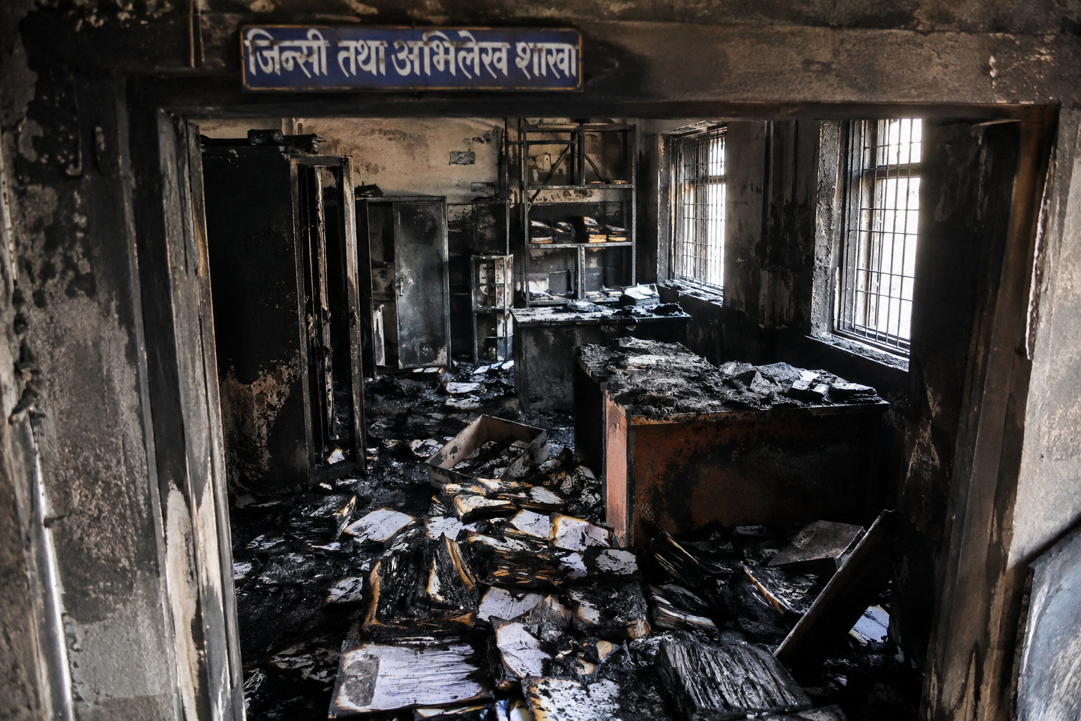 ताजाकोट गाउँपालिकाको कार्यालयमा मध्यराति आगलागी : अभिलेख शाखा जलेपछि अनुसन्धानको माग ताजाकोट गाउँपालिकाको कार्यालयमा मध्यराति आगलागी : अभिलेख शाखा जलेपछि अनुसन्धानको माग